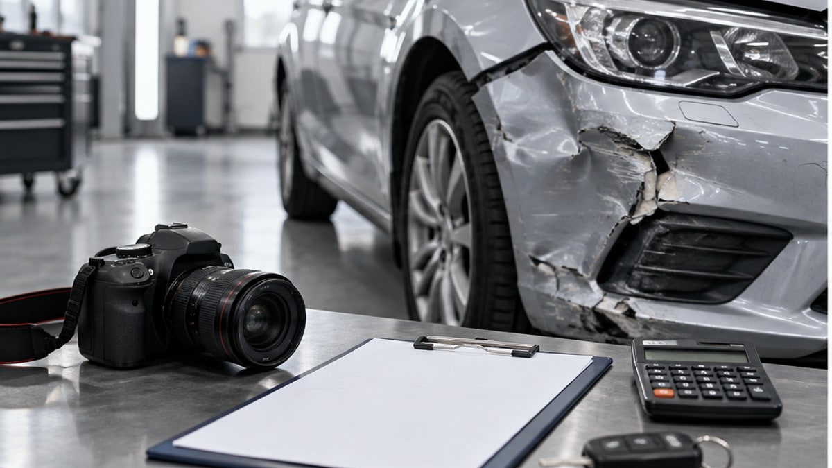 Оценка ущерба автомобиля после ДТП — иллюстрация 1